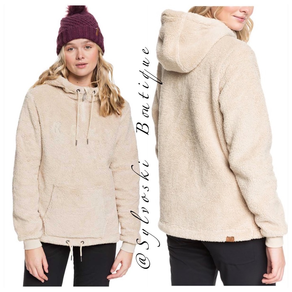 🔥Roxy Pluma Sherpa Hoodie- Women's NWT